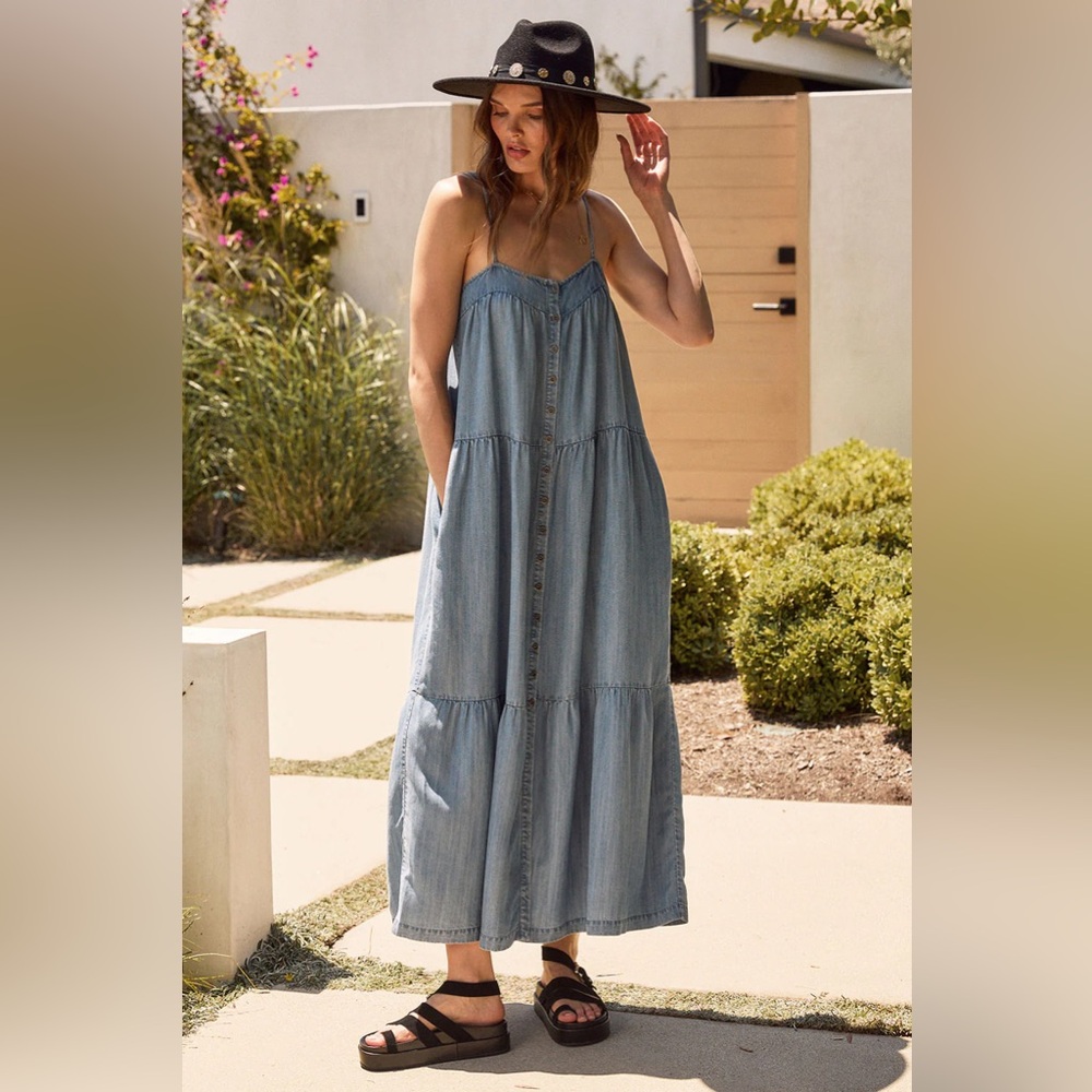 Saltwater Luxe -Chieri midi dress